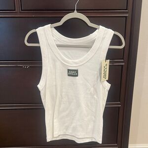 Daily Drills Classic White Tank Top